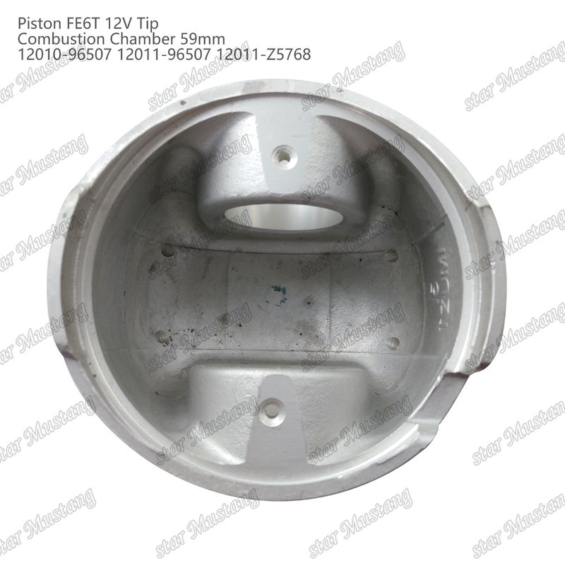 FE6T Μηχανής Πιστόν 12V Θάλαμος Μέγεθος 59mm 3x2x4mm 12010-96507 12011-96507 12011-Z5768 Για ανταλλακτικά κινητήρα Nissan