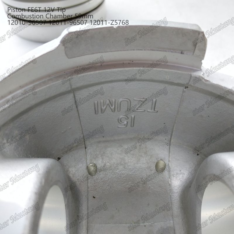 FE6T Μηχανής Πιστόν 12V Θάλαμος Μέγεθος 59mm 3x2x4mm 12010-96507 12011-96507 12011-Z5768 Για ανταλλακτικά κινητήρα Nissan