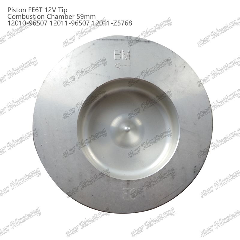 FE6T Μηχανής Πιστόν 12V Θάλαμος Μέγεθος 59mm 3x2x4mm 12010-96507 12011-96507 12011-Z5768 Για ανταλλακτικά κινητήρα Nissan