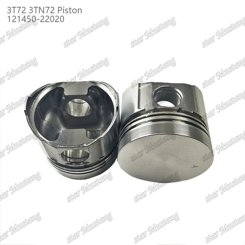 Πιστόνας 3TN72 3T72 επίπεδος πάτος 65,5 mm ύψος 121450-22020 Για εξαρτήματα επισκευής κινητήρων ντίζελ Yanmar