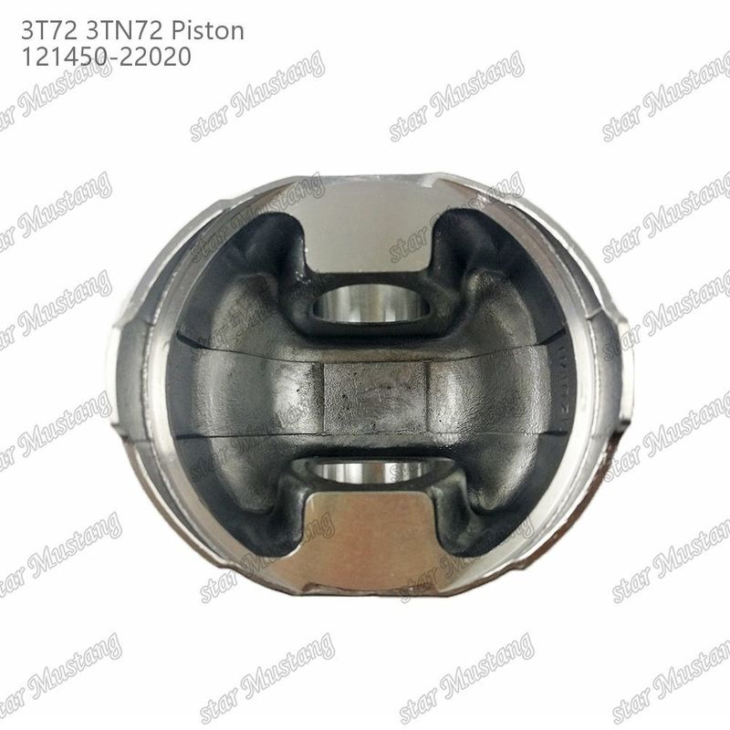 Πιστόνας 3TN72 3T72 επίπεδος πάτος 65,5 mm ύψος 121450-22020 Για εξαρτήματα επισκευής κινητήρων ντίζελ Yanmar