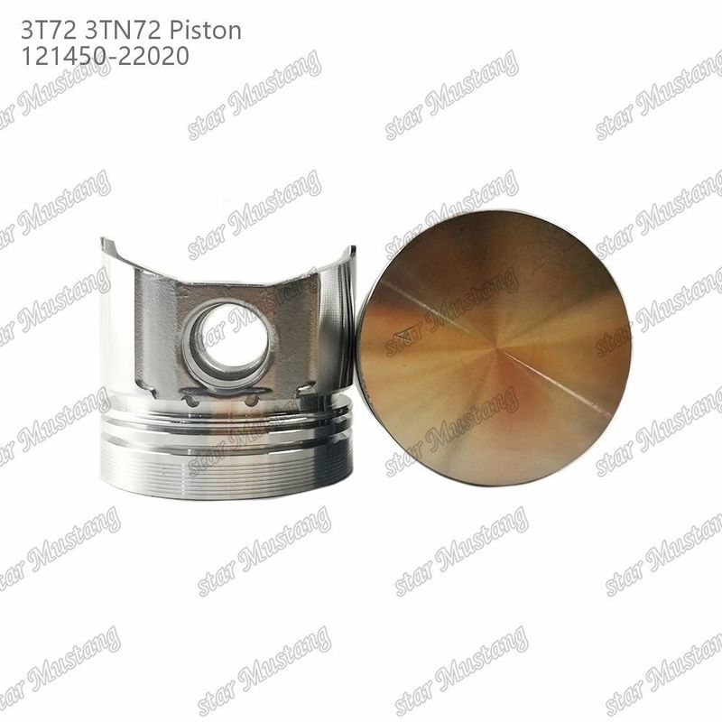 Πιστόνας 3TN72 3T72 επίπεδος πάτος 65,5 mm ύψος 121450-22020 Για εξαρτήματα επισκευής κινητήρων ντίζελ Yanmar