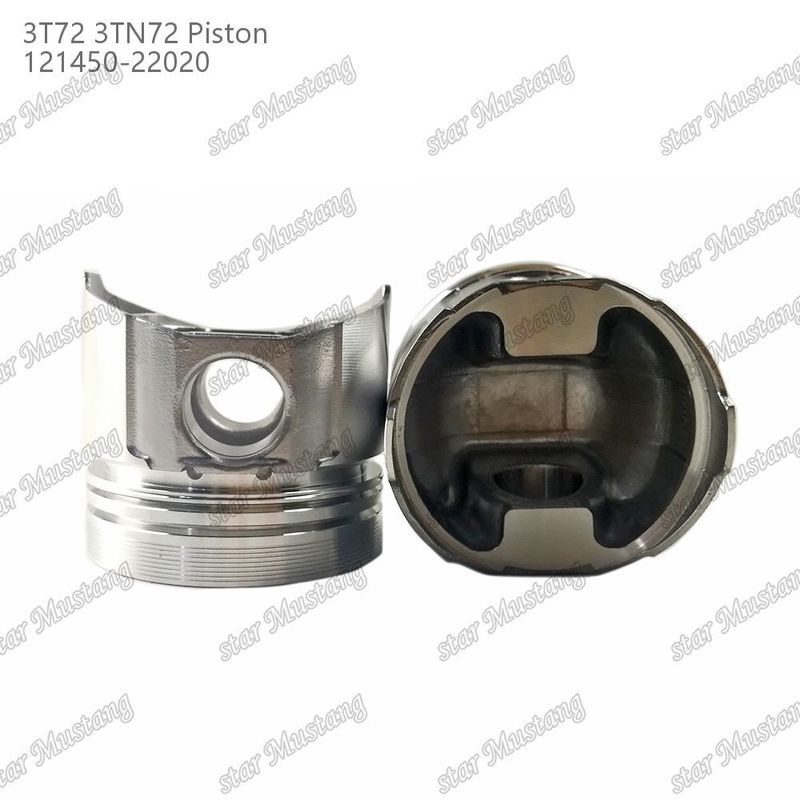 Πιστόνας 3TN72 3T72 επίπεδος πάτος 65,5 mm ύψος 121450-22020 Για εξαρτήματα επισκευής κινητήρων ντίζελ Yanmar