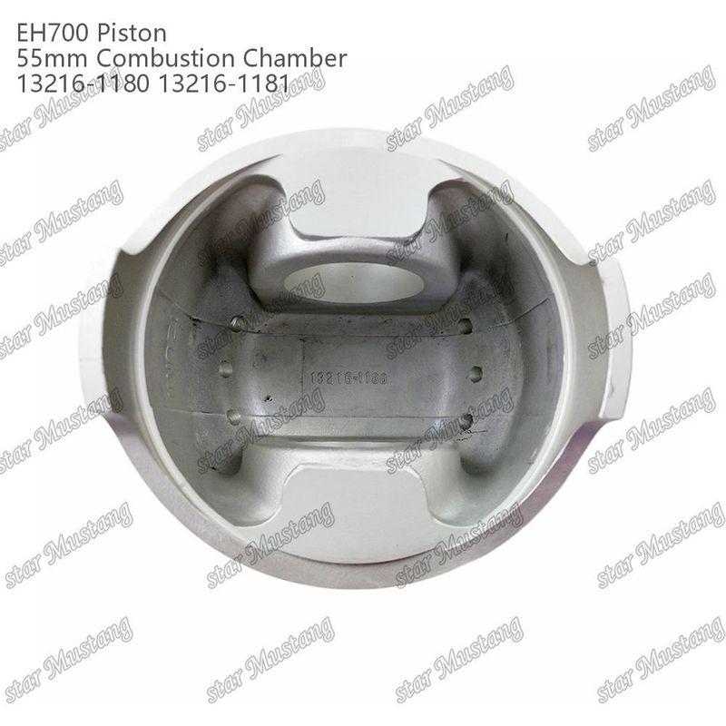 Πιστόνας EH700 55 mm θάλαμος καύσης 13216-1181 13216-1180 Για εξαρτήματα επισκευής κινητήρων ντίζελ Hino