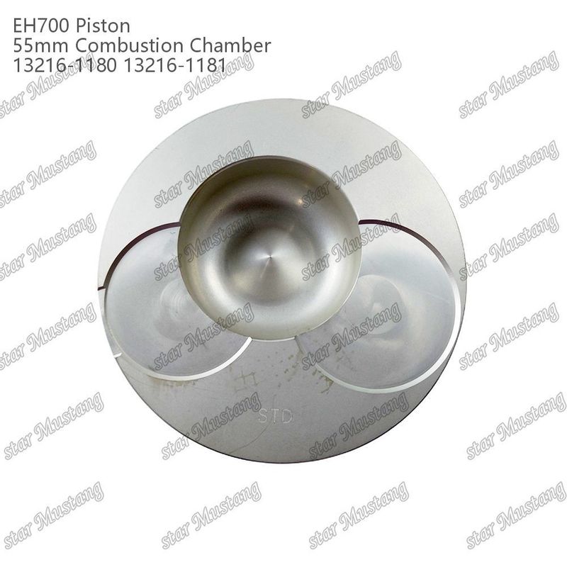 Πιστόνας EH700 55 mm θάλαμος καύσης 13216-1181 13216-1180 Για εξαρτήματα επισκευής κινητήρων ντίζελ Hino