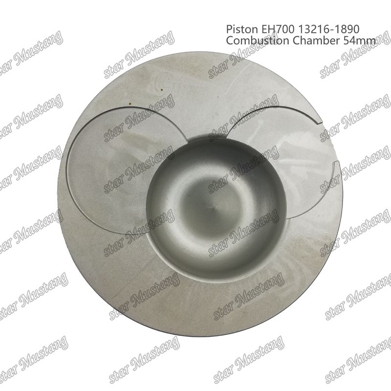 Πιστόνας EH700 θάλαμος καύσης 54mm 13216-1890 Για εξαρτήματα επισκευής κινητήρων ντίζελ Hino
