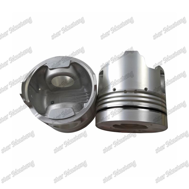 Πιστόνας F20C-R επίπεδος πυθμένας 13216-1263 Για εξαρτήματα επισκευής κινητήρων ντίζελ Hino