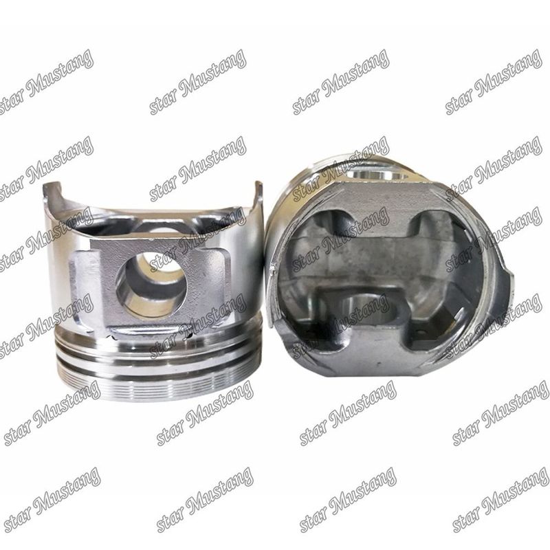 Πιστόν 3TNE82A 71mm Υψόμετρος θάλαμος καύσης 44mm 119813-22080 Για την Yanmar Diesel μηχανή ανταλλακτικά επισκευής
