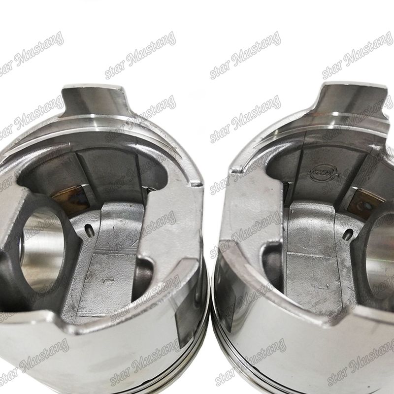 Πιστόνας 4TNE106 χωρίς βαλβίδα Εκτύπωση 123900-22080 Για εξαρτήματα επισκευής κινητήρων ντίζελ Yanmar