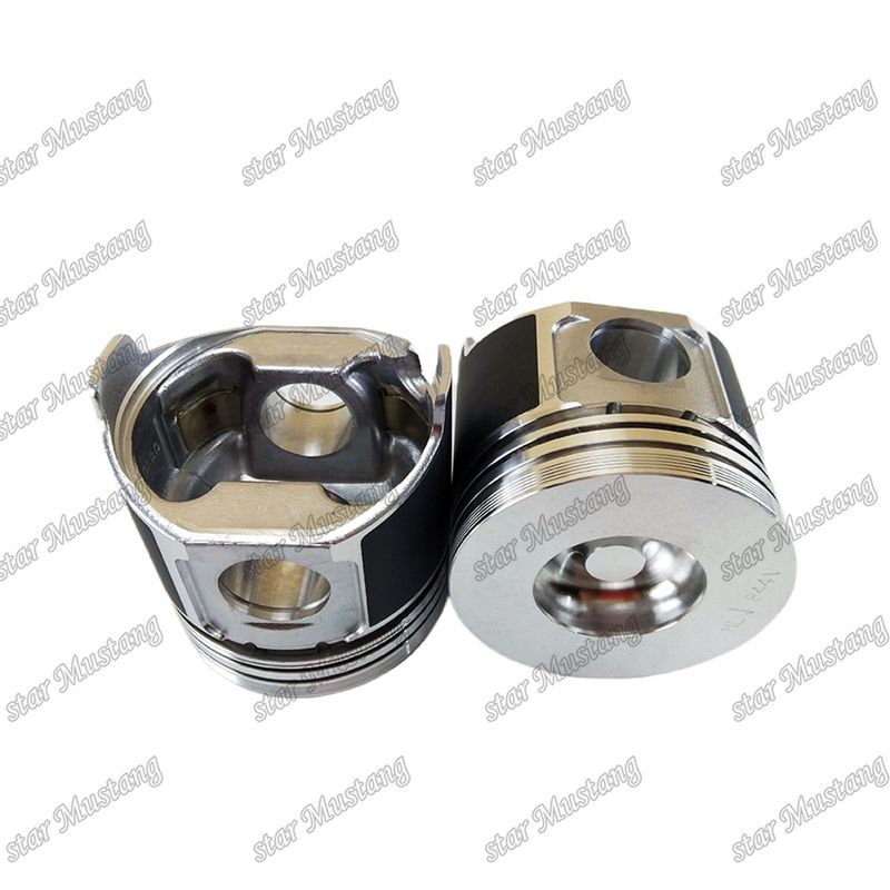 Πιστόν S4D84E-5 4TNV84 Υψόμετρο 84 mm Θάλαμος καύσης Μέγεθος 41.3 mm 129508-22080 Για εξαρτήματα επισκευής κινητήρων ντίζελ Yanmar