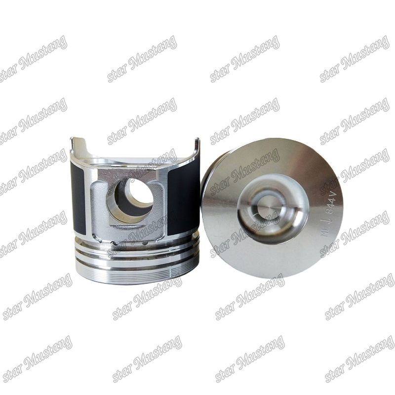 Πιστόν S4D84E-5 4TNV84 Υψόμετρο 84 mm Θάλαμος καύσης Μέγεθος 41.3 mm 129508-22080 Για εξαρτήματα επισκευής κινητήρων ντίζελ Yanmar