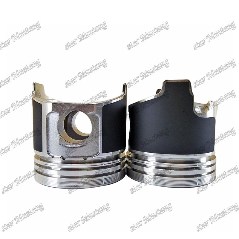 Πιστόν S4D84E-5 4TNV84 Υψόμετρο 84 mm Θάλαμος καύσης Μέγεθος 41.3 mm 129508-22080 Για εξαρτήματα επισκευής κινητήρων ντίζελ Yanmar