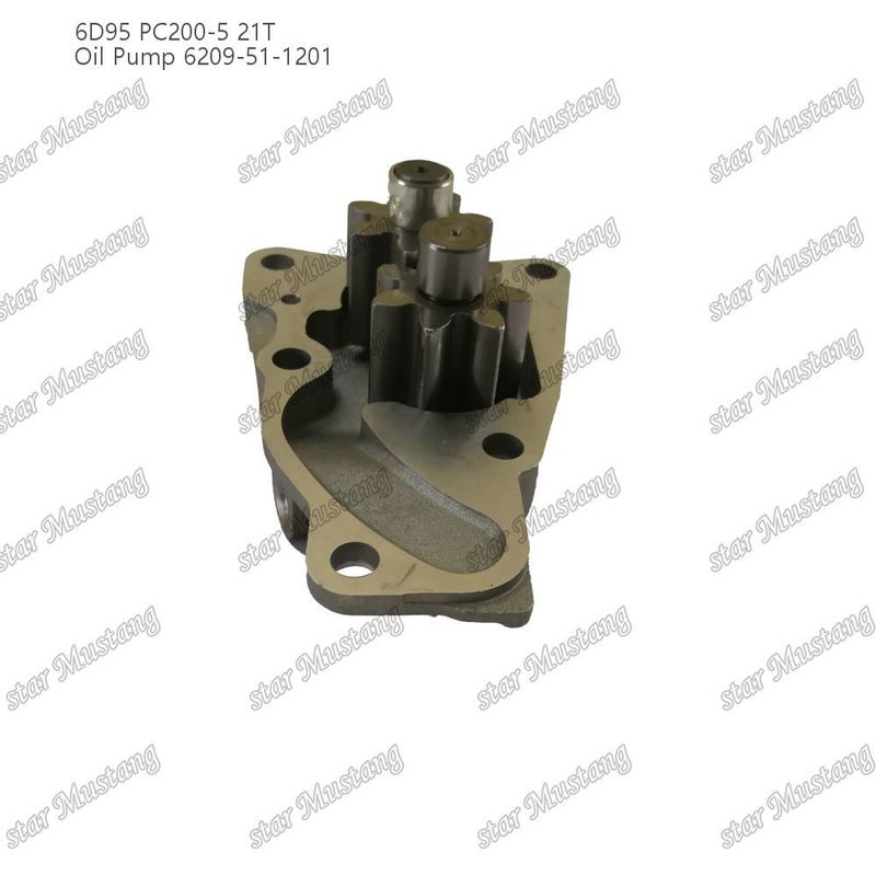 Αντλία πετρελαίου 6D95 PC200-5 21T 6209-51-1201 Για ανταλλακτικά κινητήρα Kumatsu