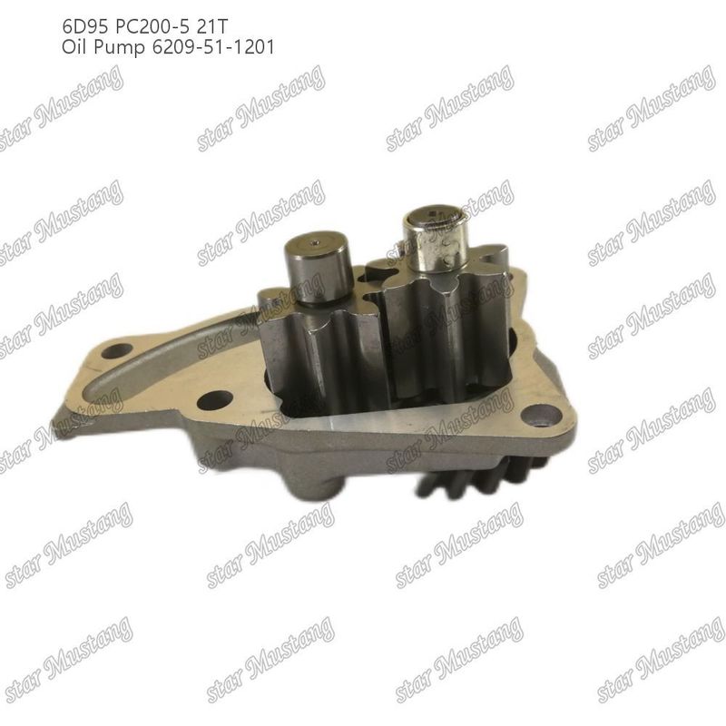 Αντλία πετρελαίου 6D95 PC200-5 21T 6209-51-1201 Για ανταλλακτικά κινητήρα Kumatsu