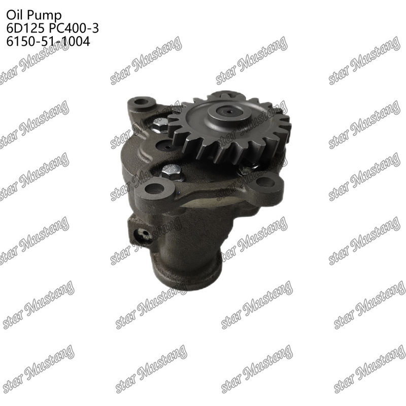Αντλία πετρελαίου 6D125 PC400-3 Flat 6150-51-1004 Για ανταλλακτικά κινητήρα Kumatsu