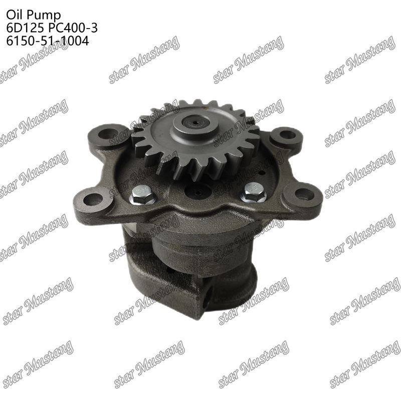 Αντλία πετρελαίου 6D125 PC400-3 Flat 6150-51-1004 Για ανταλλακτικά κινητήρα Kumatsu