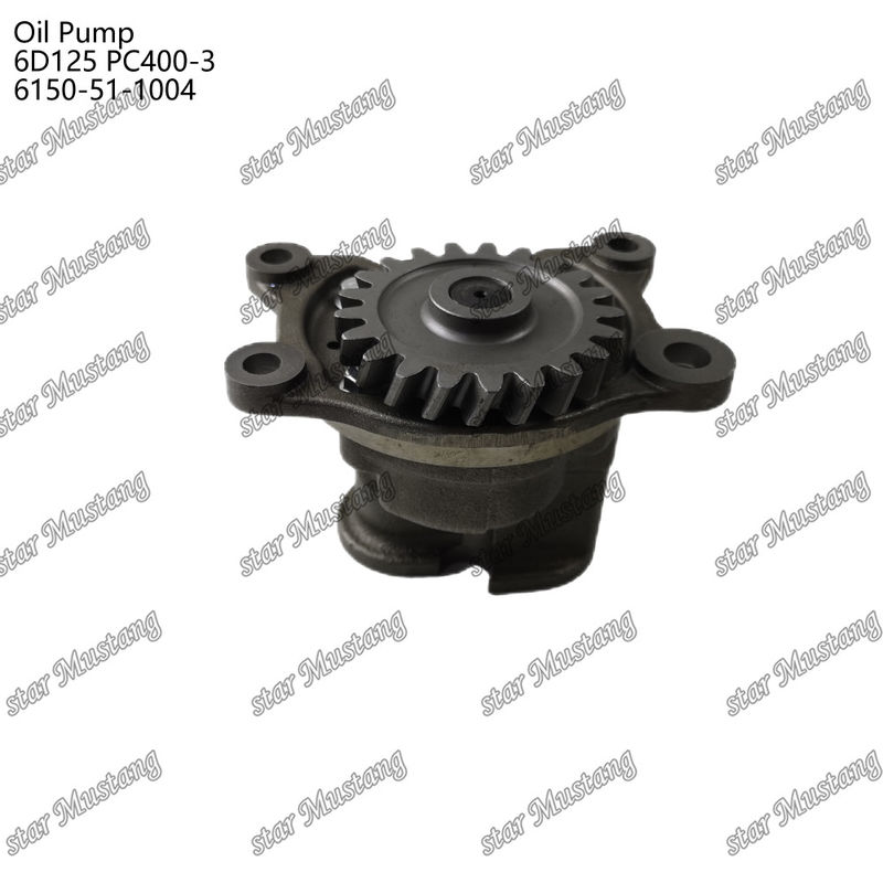 Αντλία πετρελαίου 6D125 PC400-3 Flat 6150-51-1004 Για ανταλλακτικά κινητήρα Kumatsu