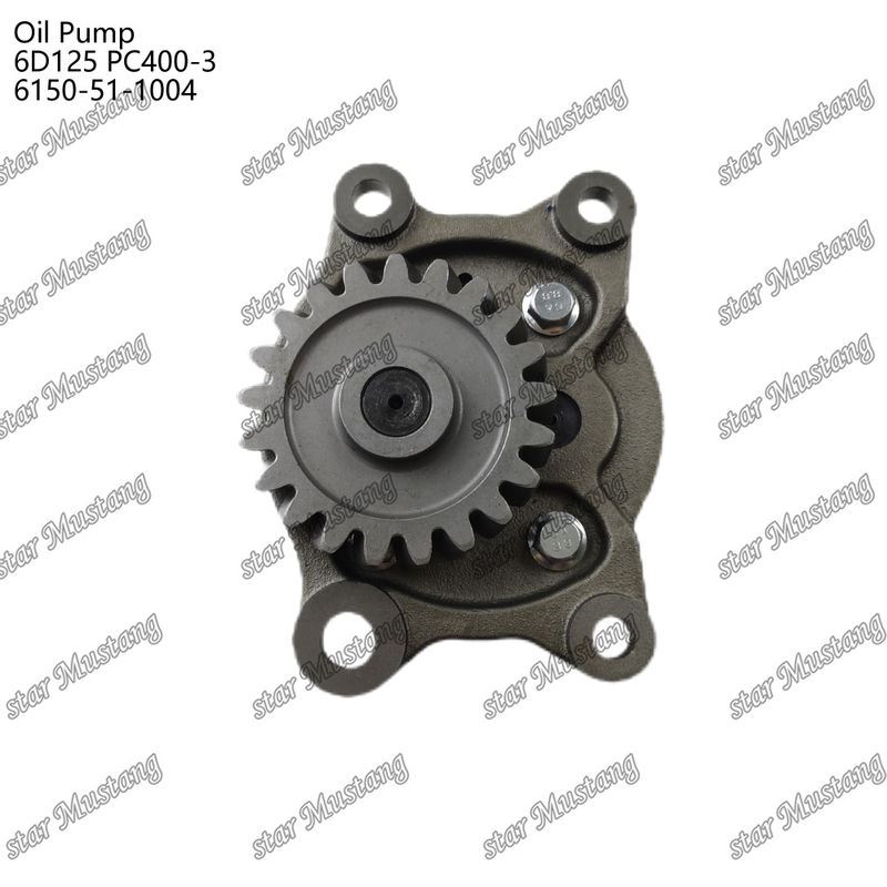 Αντλία πετρελαίου 6D125 PC400-3 Flat 6150-51-1004 Για ανταλλακτικά κινητήρα Kumatsu