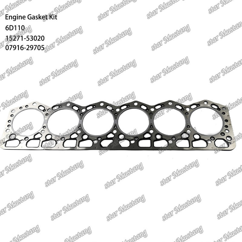 6D110 Συγκρότημα πλήρους συμπίεσης 6138-K1-9901 6138-K2-9901 Κατάλληλο για Komatsu