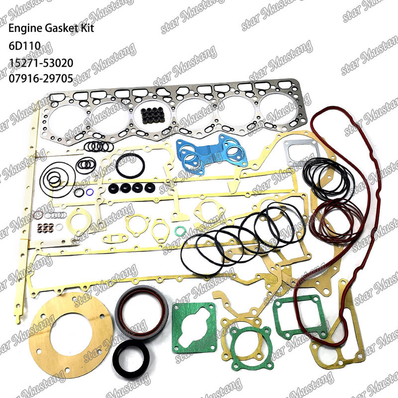 6D110 Συγκρότημα πλήρους συμπίεσης 6138-K1-9901 6138-K2-9901 Κατάλληλο για Komatsu