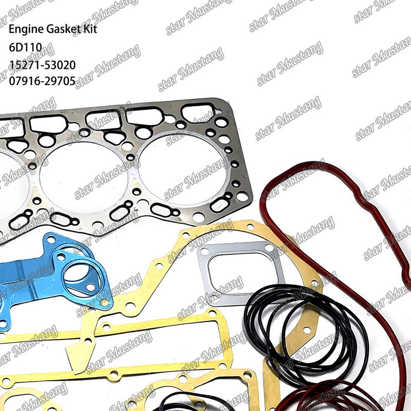 6D110 Συγκρότημα πλήρους συμπίεσης 6138-K1-9901 6138-K2-9901 Κατάλληλο για Komatsu