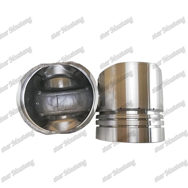 Πιστόν 6D105-1 Τετράγωνο κάτω μέρος 6136-31-2112 6136-31-2010 Για ανταλλακτικά κινητήρα Kumatsu