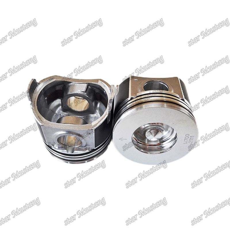 Πιστόν V2607 CR Θάλαμος καύσης 45,5 mm 1J700-21110 Για ανταλλακτικά κινητήρων Kubota