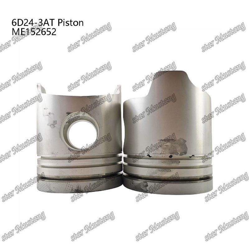 Πιστόν 6D24-3AT ημιανοδικός θάλαμος καύσης 66mm ME152652 Για ανταλλακτικά κινητήρων Mitsubishi