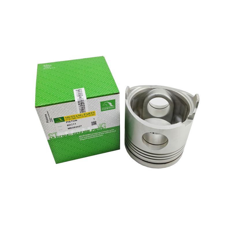 Πιστόν 8DC11 ME093427 Θάλαμος καύσης 64mm Δαχτυλίδι πετρελαίου 4mm Για ανταλλακτικά κινητήρα Mitsubishi