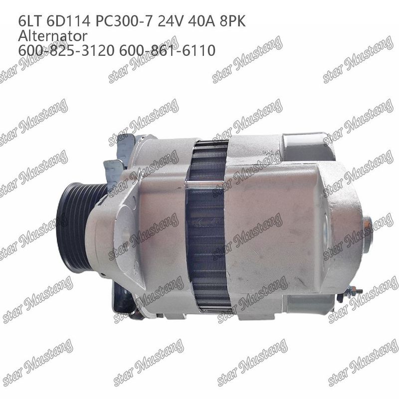 Εναλλακτής 6LT 6D114 PC300-7 24V 40A 8PK 600-825-3120 600-861-6110
