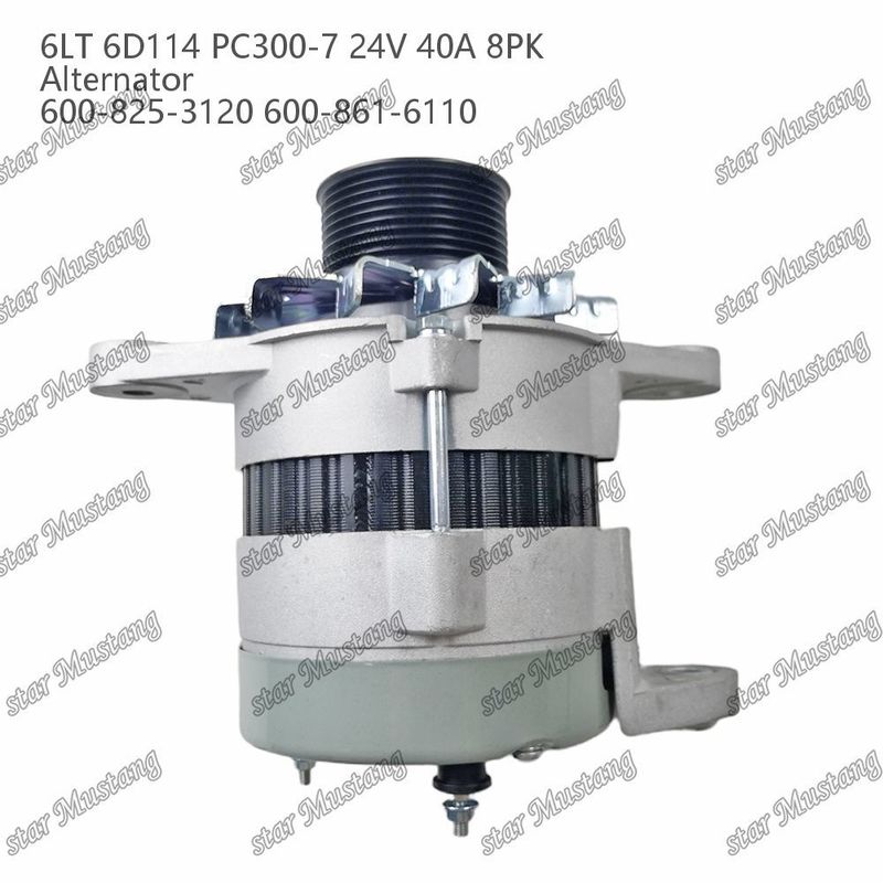 Εναλλακτής 6LT 6D114 PC300-7 24V 40A 8PK 600-825-3120 600-861-6110