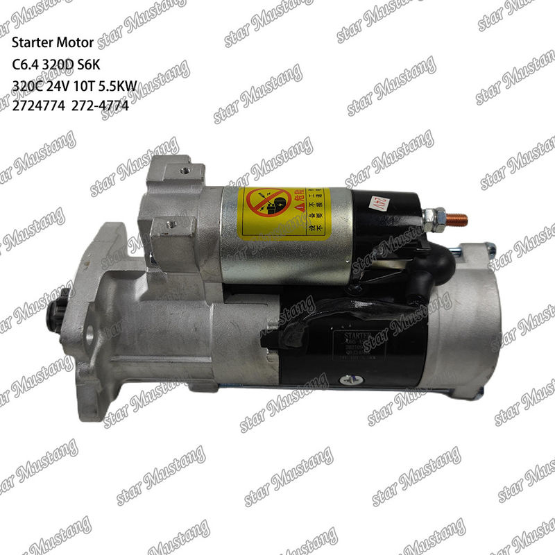 Μηχανή εκκίνησης κινητήρα C6.4 320D S6K 320C 24V 10T 5.5KW 2724774 272-4774 Για ανταλλακτικά κινητήρα Caterpillar