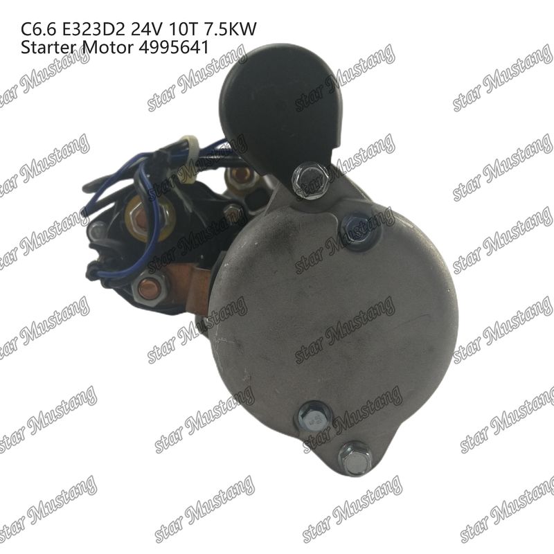 Μηχανή εκκίνησης κινητήρα C6.6 E323D2 24V 10T 7.5KW 4995641 Για ανταλλακτικά κινητήρα Caterpillar