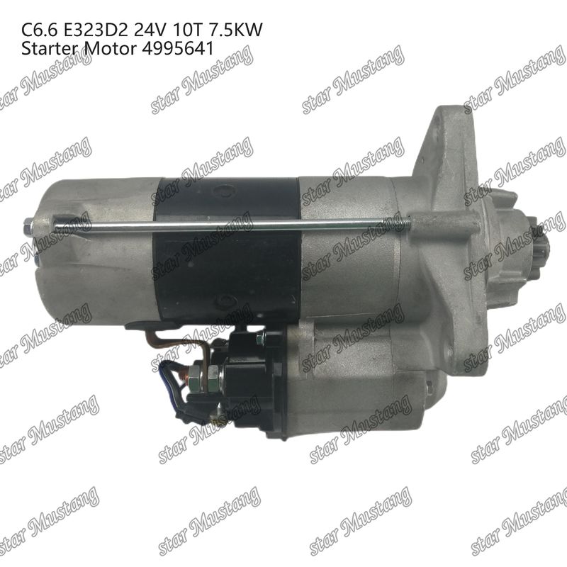 Μηχανή εκκίνησης κινητήρα C6.6 E323D2 24V 10T 7.5KW 4995641 Για ανταλλακτικά κινητήρα Caterpillar