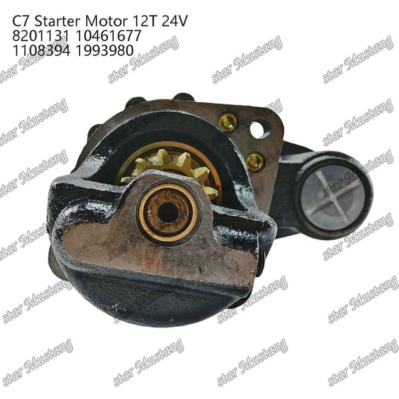 Μηχανή εκκίνησης κινητήρα C7 12T 24V 8201131 10461677 1108394 1993980 Για ανταλλακτικά κινητήρα Caterpillar