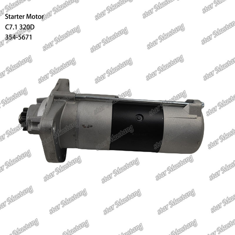 Μηχανή εκκίνησης κινητήρα C7.1 320D 24V 10T 7.5KW 354-5671 Για ανταλλακτικά κινητήρα Caterpillar