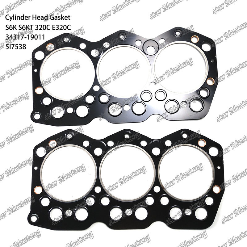 Σφραγίδα κεφαλής κυλίνδρου S6K S6KT 320C E320C 34317-19011 5I7538 Για ανταλλακτικά κινητήρα Caterpillar
