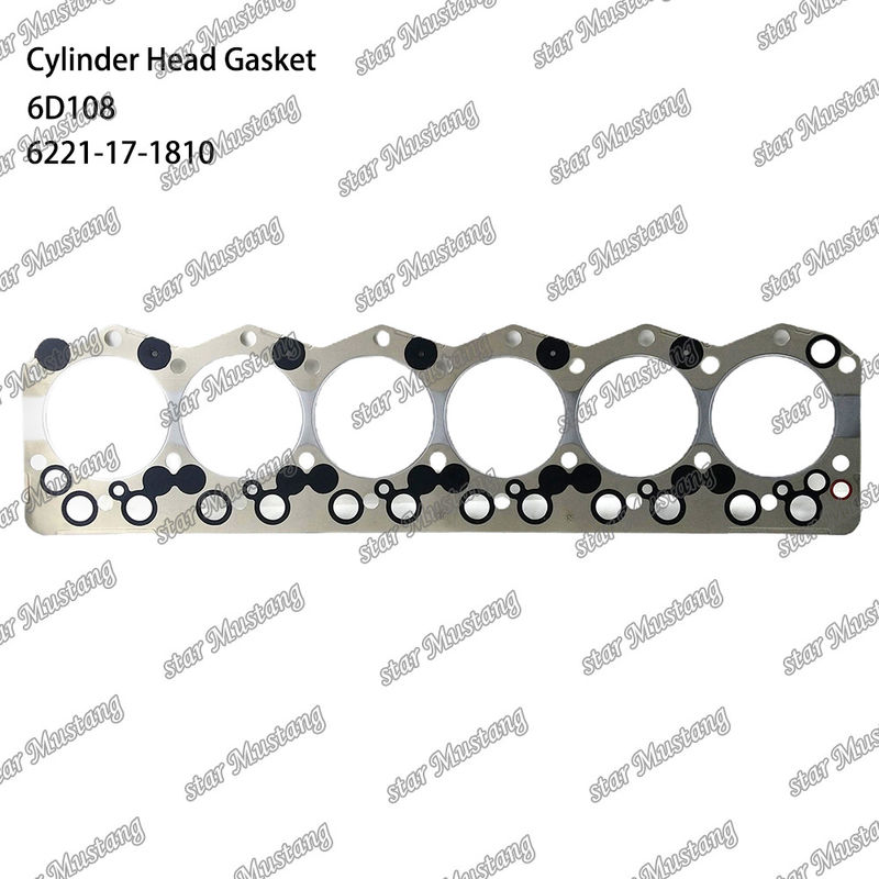Συμπλήρωμα κυλίνδρου 6D108 6221-17-1810 6221-11-1811 Για ανταλλακτικά κινητήρα KUMATSU