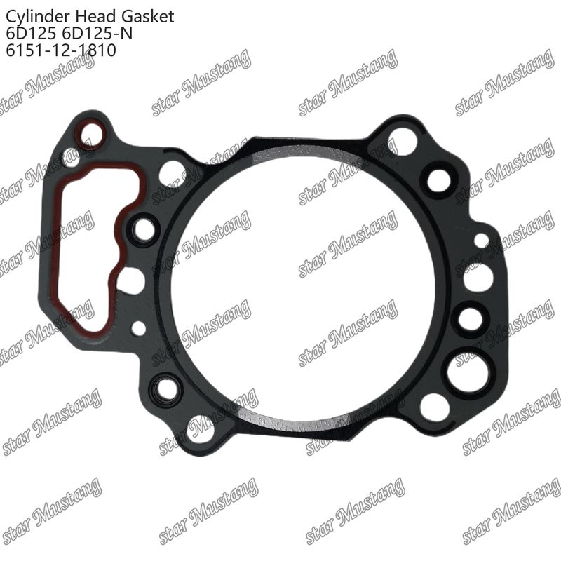 Συσκευή φιαλίδων 6D125 6D125-N 6151-12-1810 Για ανταλλακτικά κινητήρα KUMATSU