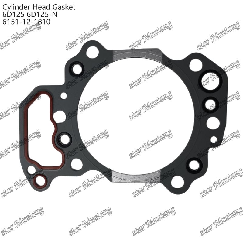Συσκευή φιαλίδων 6D125 6D125-N 6151-12-1810 Για ανταλλακτικά κινητήρα KUMATSU