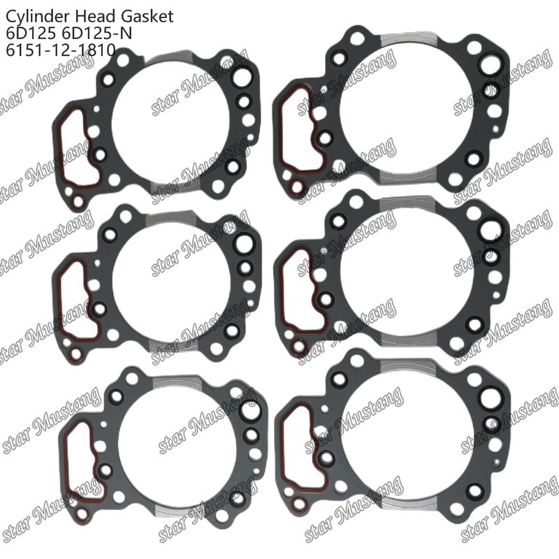 Συσκευή φιαλίδων 6D125 6D125-N 6151-12-1810 Για ανταλλακτικά κινητήρα KUMATSU