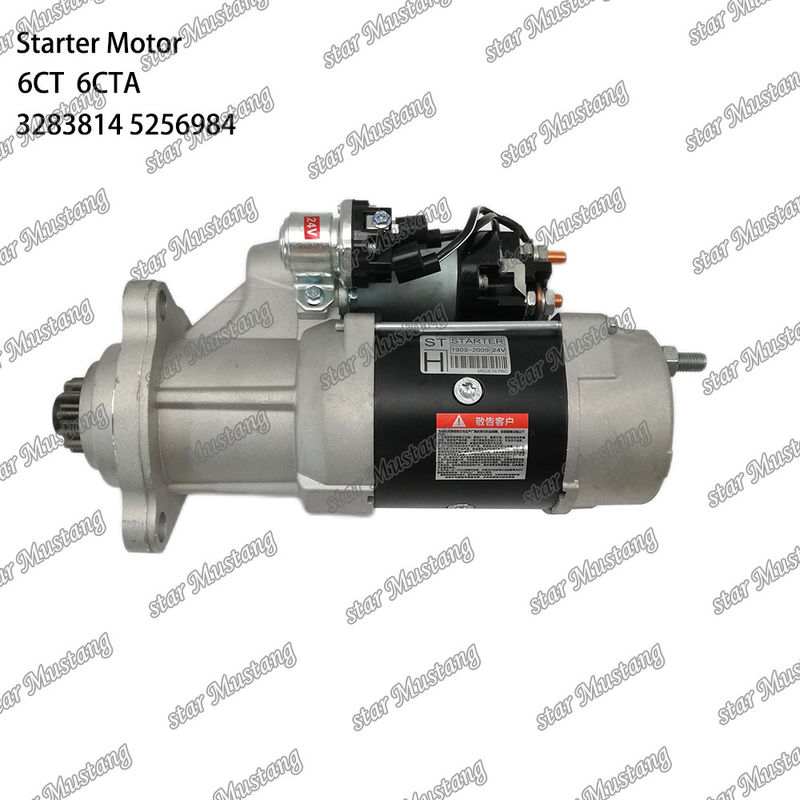 6CT 6CTA Μηχανικός κινητήρας εκκίνησης 24V 12T 3283814 3415537 5256984 Για ανταλλακτικά κινητήρων CUMMINS