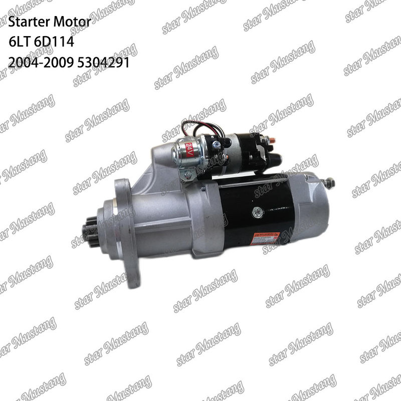 6LT 6D114 PC300-8 Μηχανής κινητήρα εκκίνησης 24V 12T 8.5KW 2004-2009 02T911023 5256984 5304291 Για ανταλλακτικά κινητήρα CUMMINS