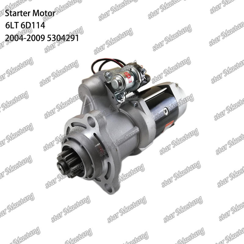 6LT 6D114 PC300-8 Μηχανής κινητήρα εκκίνησης 24V 12T 8.5KW 2004-2009 02T911023 5256984 5304291 Για ανταλλακτικά κινητήρα CUMMINS