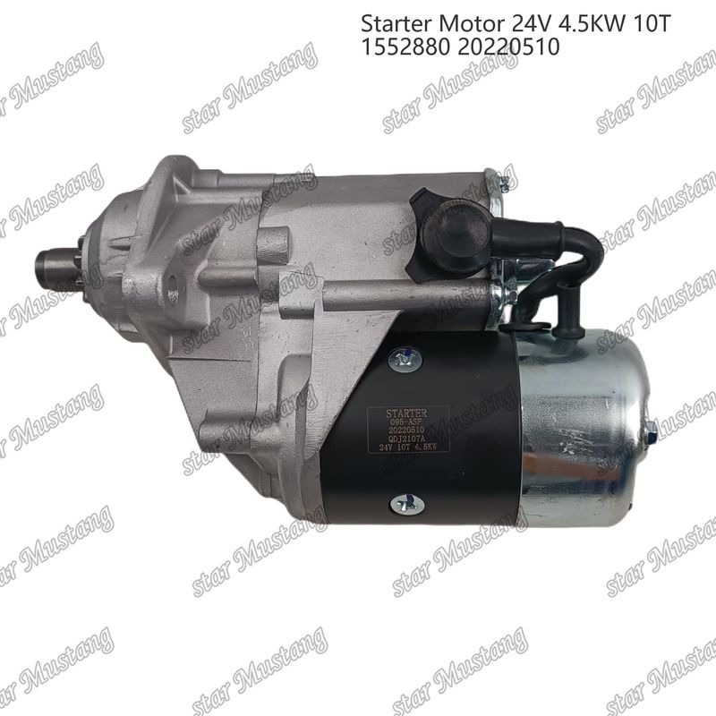 1552880 Μηχανικός κινητήρας εκκίνησης 24V 4.5KW 10T 20220510 Για ανταλλακτικά κινητήρα CUMMINS