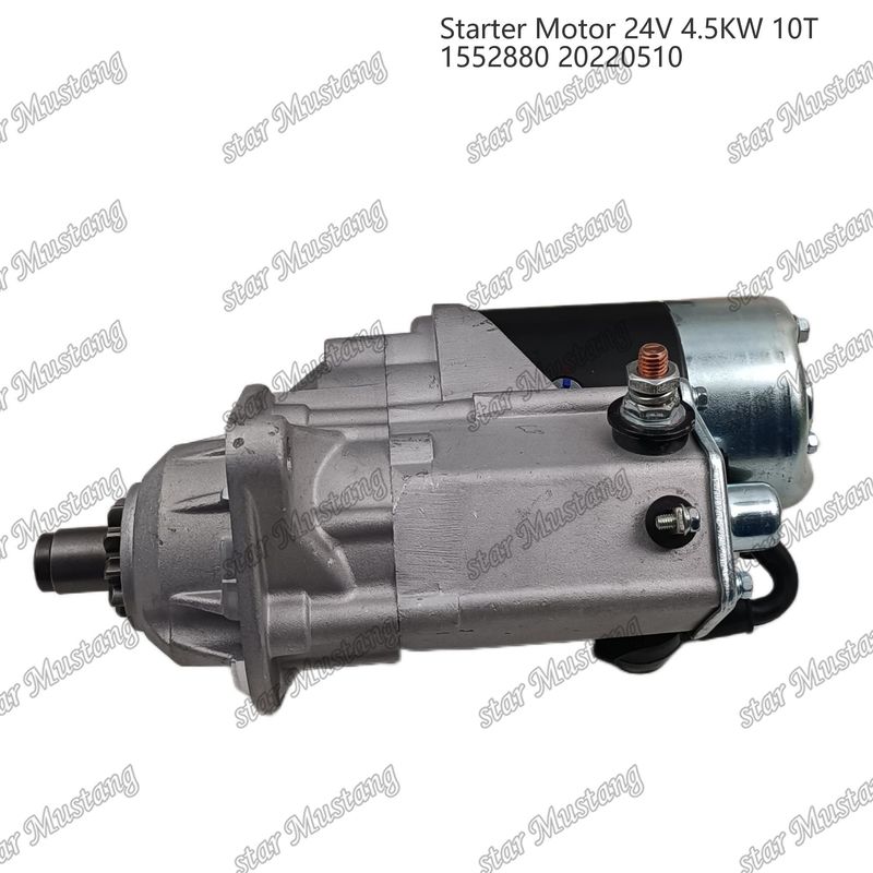 1552880 Μηχανικός κινητήρας εκκίνησης 24V 4.5KW 10T 20220510 Για ανταλλακτικά κινητήρα CUMMINS