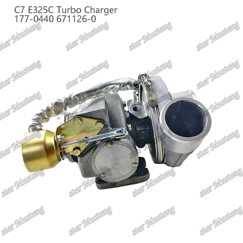 Τουρμποσυμπιεστή C7 E325C 177-0440 671126-0 Μέρος κινητήρα με ολοκληρωμένη δομή και 6 μήνες