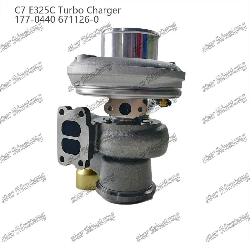 Τουρμποσυμπιεστή C7 E325C 177-0440 671126-0 Μέρος κινητήρα με ολοκληρωμένη δομή και 6 μήνες