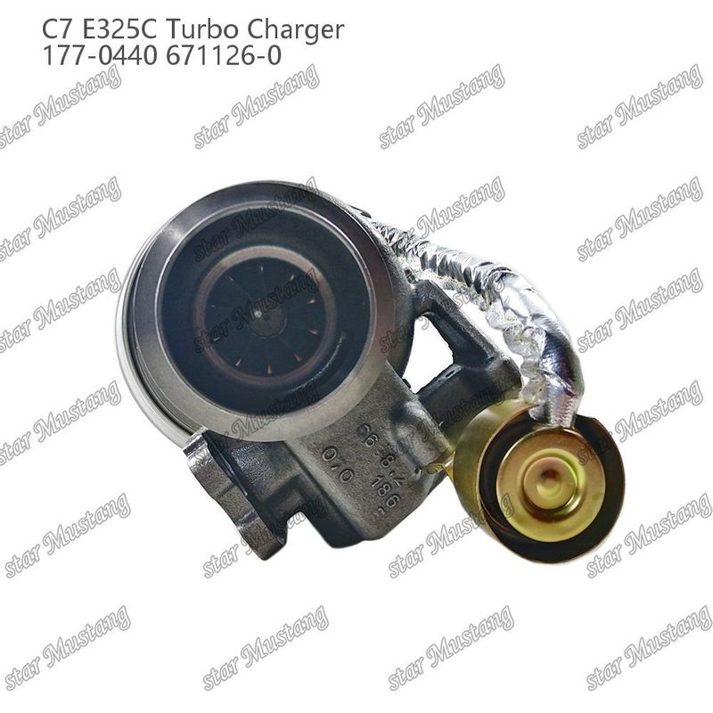 Τουρμποσυμπιεστή C7 E325C 177-0440 671126-0 Μέρος κινητήρα με ολοκληρωμένη δομή και 6 μήνες