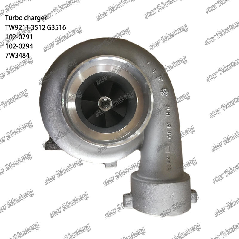 Τουρβοσυμπιεστή TW9211 3512 G3516 102-0291 102-0294 7W3484 Μέρος κινητήρα με ολοκληρωμένη δομή και 6 μήνες